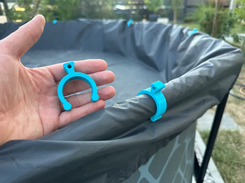 Pool Cover Clips – Multiple Sizes (34–60 mm)