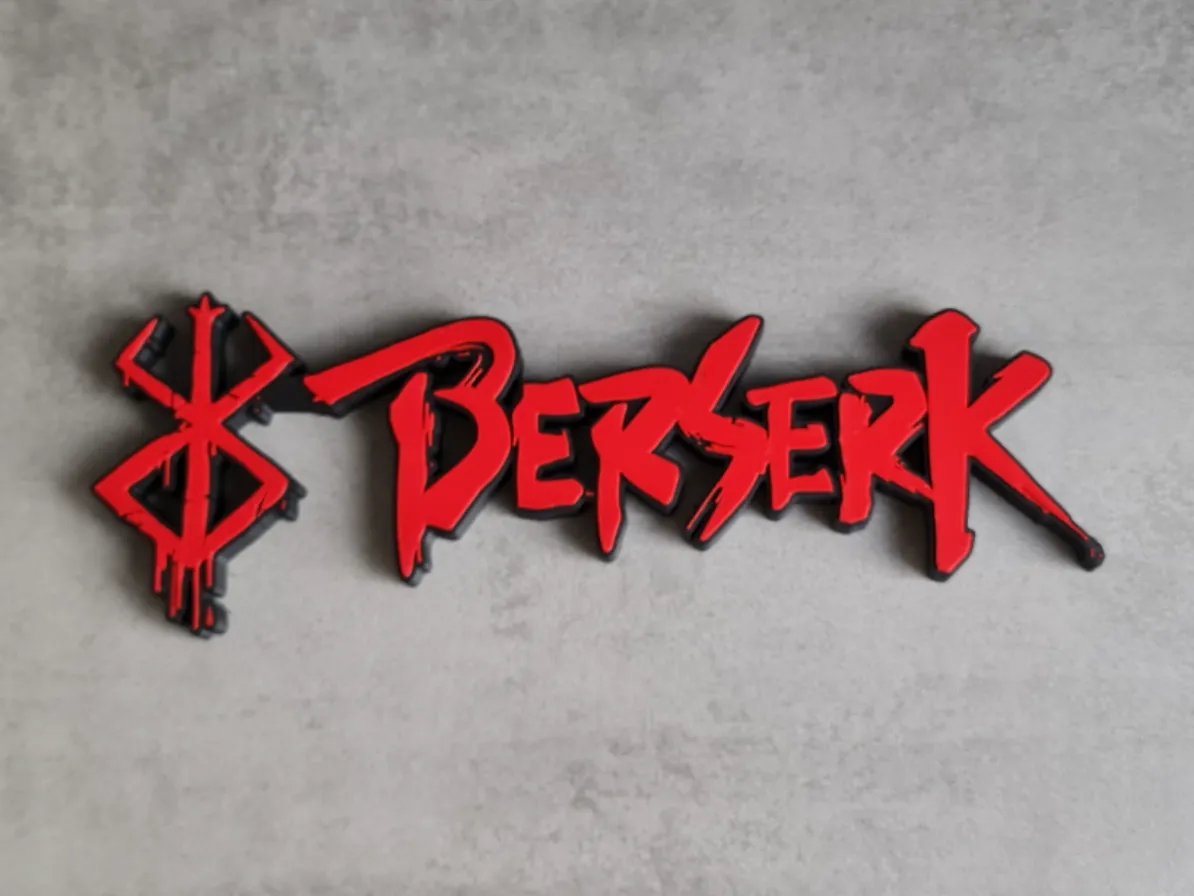 Berserk Logo / Sign - Free 3D Print Model - MakerWorld