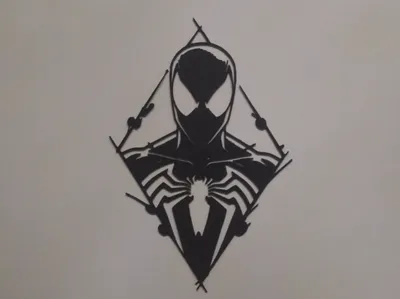 Spiderman wall art 