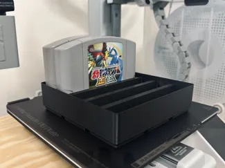 Gridfinity Nintendo 64 Game Cartridge Holder
