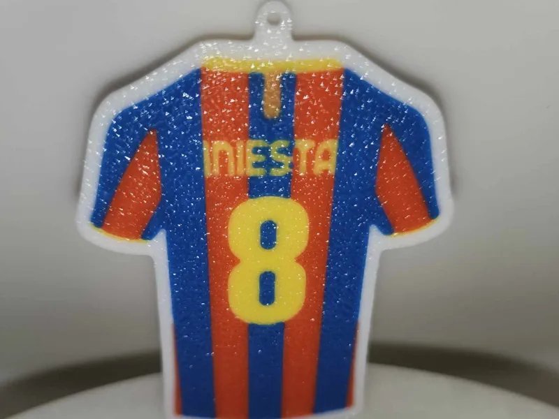 Iniesta Keychain - FC Barcelona