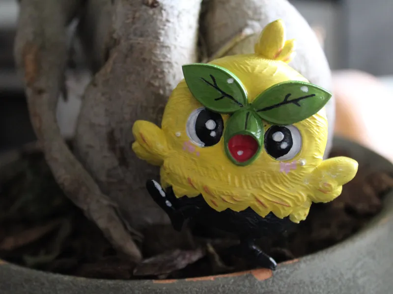 Browt Starter Gen 10 Pokemon Chibi