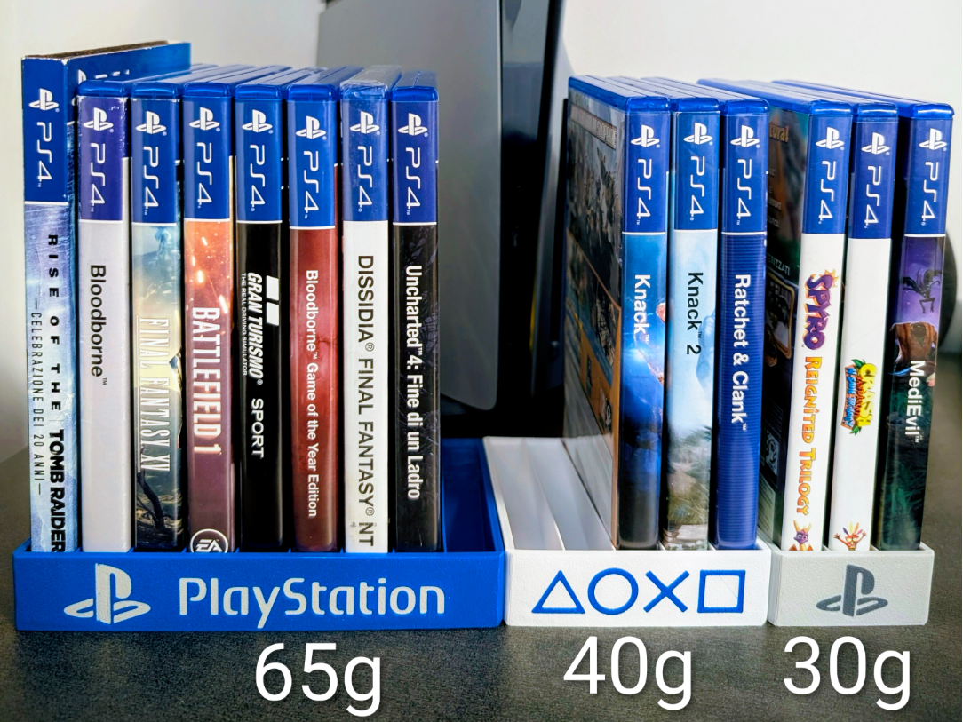 PlayStation Game Display Stand (3–9 Slots)