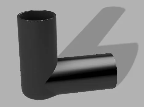 Pvc pipe 20mm 90°