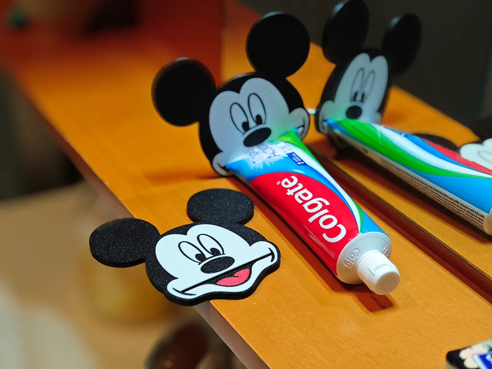 Mickey Mouse Toothpaste Squeezer - Free 3D Print Model - MakerWorld