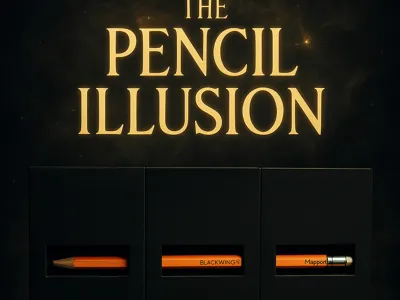 The Pencil Slicer Illusion Magic You Can 3DPrint! 