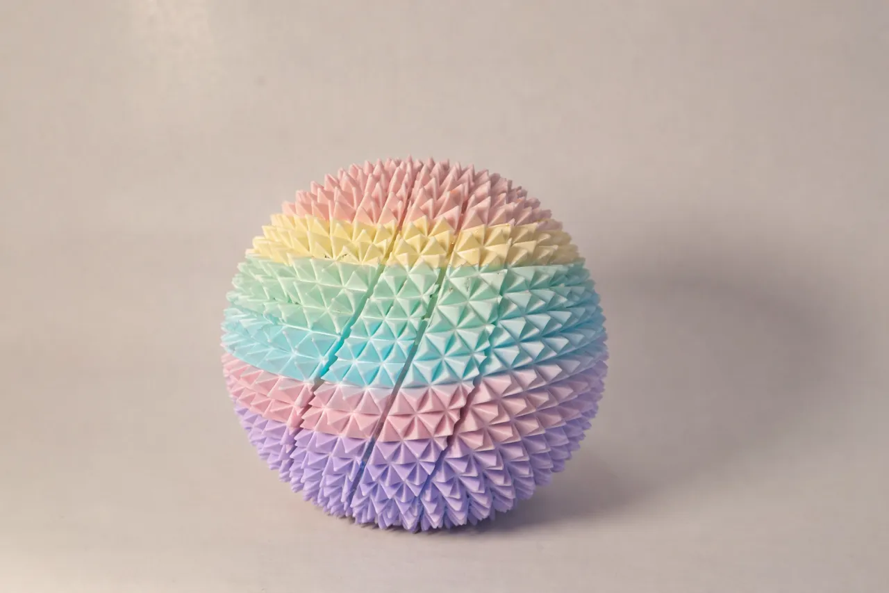 Spiky Sensory Trigger Twisty Spiral Fidget Sphere view 2
