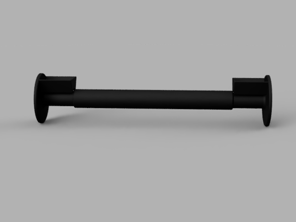 Extendable Locker Rail with Cufflink Holders