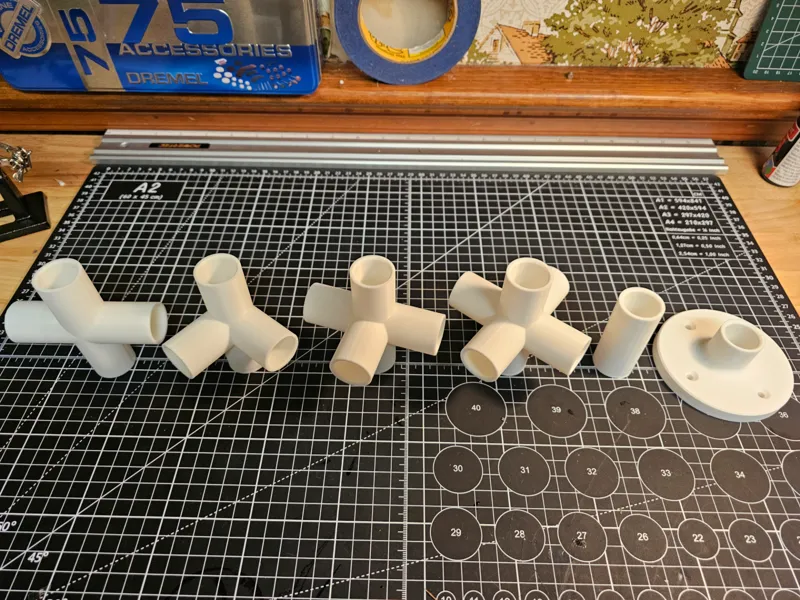 1/2 inch Decorative Pipe Fittings