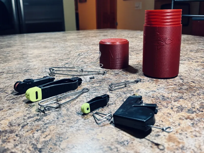 Fishing Gear Container MultiUse/Downrigger Release