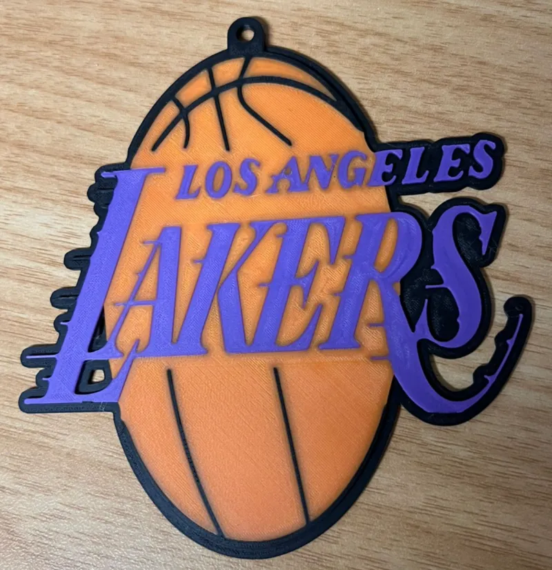 Lakers Logo Keychain
