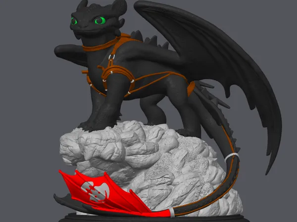Krokmou le dragon