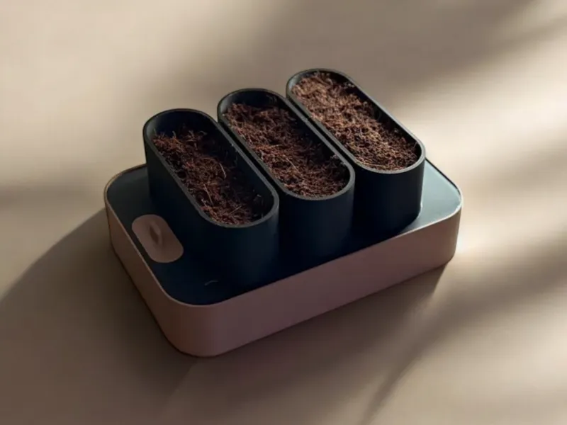 "HydroNest" - Small, efficient hydroponic setup