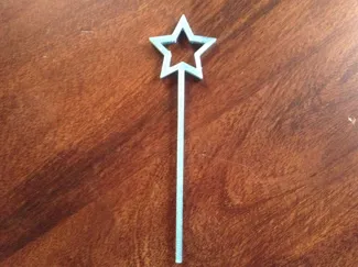 Star Shaped Bubble Wand