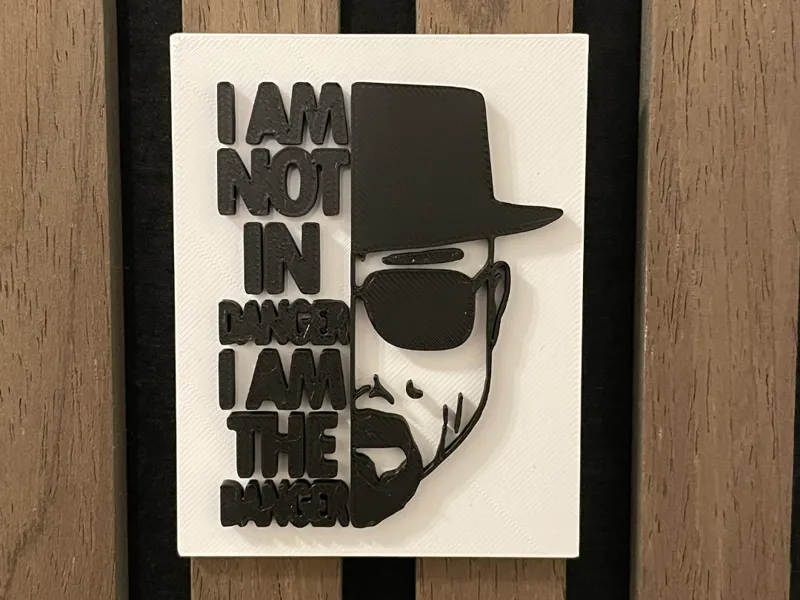 Breaking Bad Walter White Heisenberg mural art