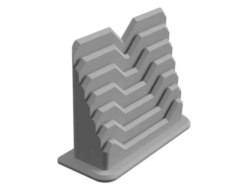 Compact Vertical Plate Stand