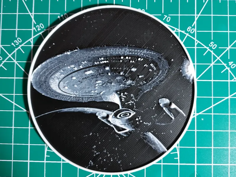 Star Trek Enterprise TNG Coaster