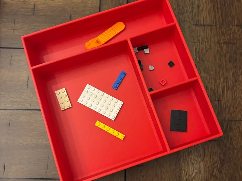 Brick Sorting Tray