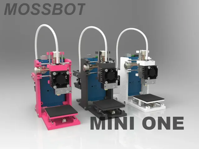 原创开源 mini one 全球最小的掌上3D打印机