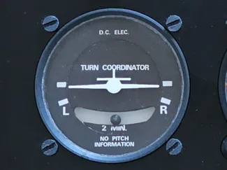 Turn Coordinator for home simulator