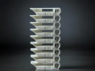 Nozzle Temperatur Test