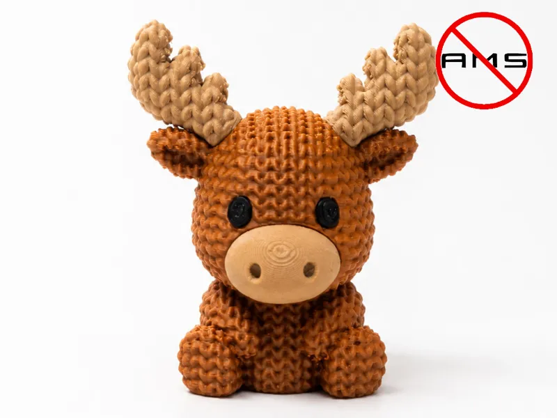 Knitted Moose / NO AMS
