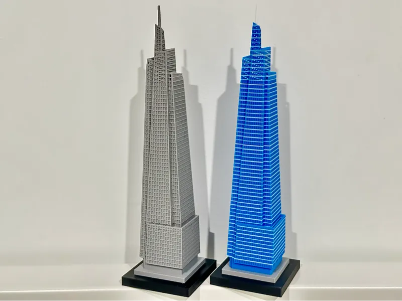 One Vanderbilt 1:2000 multi-color Skyscraper Model