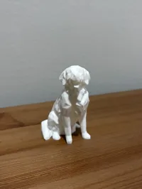 Golden Retriever low poly — photo 4