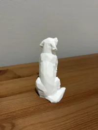 Golden Retriever low poly — photo 6