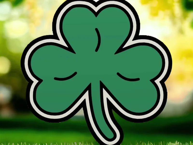 Three Leaf Clover LED Lamp