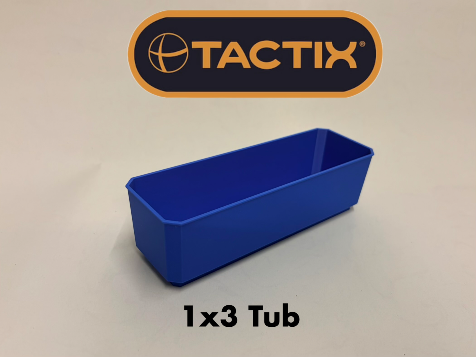 Tactix 405mm Organiser Replacement Tub 1x3 3D model