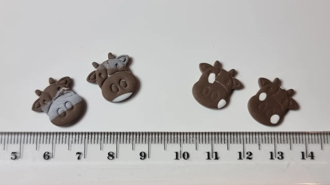 Polymer Clay Earring Cutter – Cow view 4