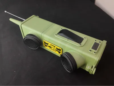 Retro Battlefield Walkie-Talkie