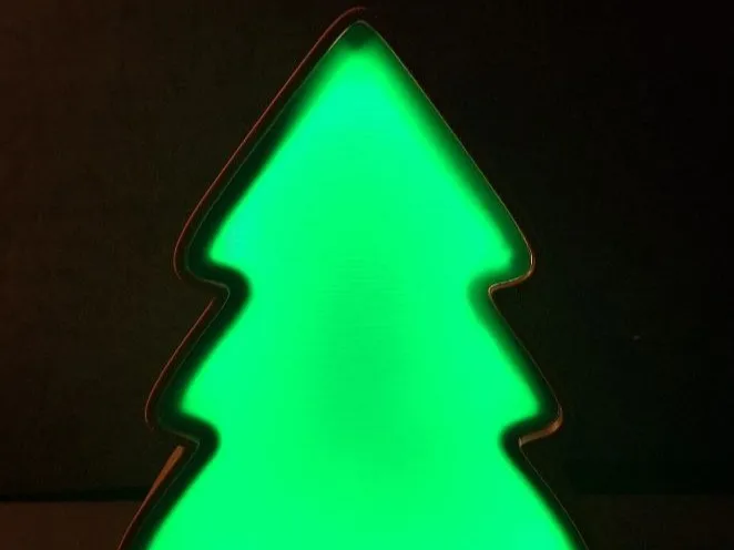 Tannenbaum Lichtbox