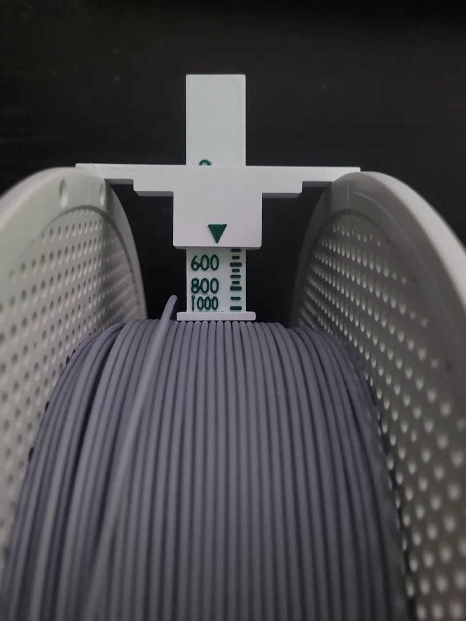 Automatic spool filament meter view 2