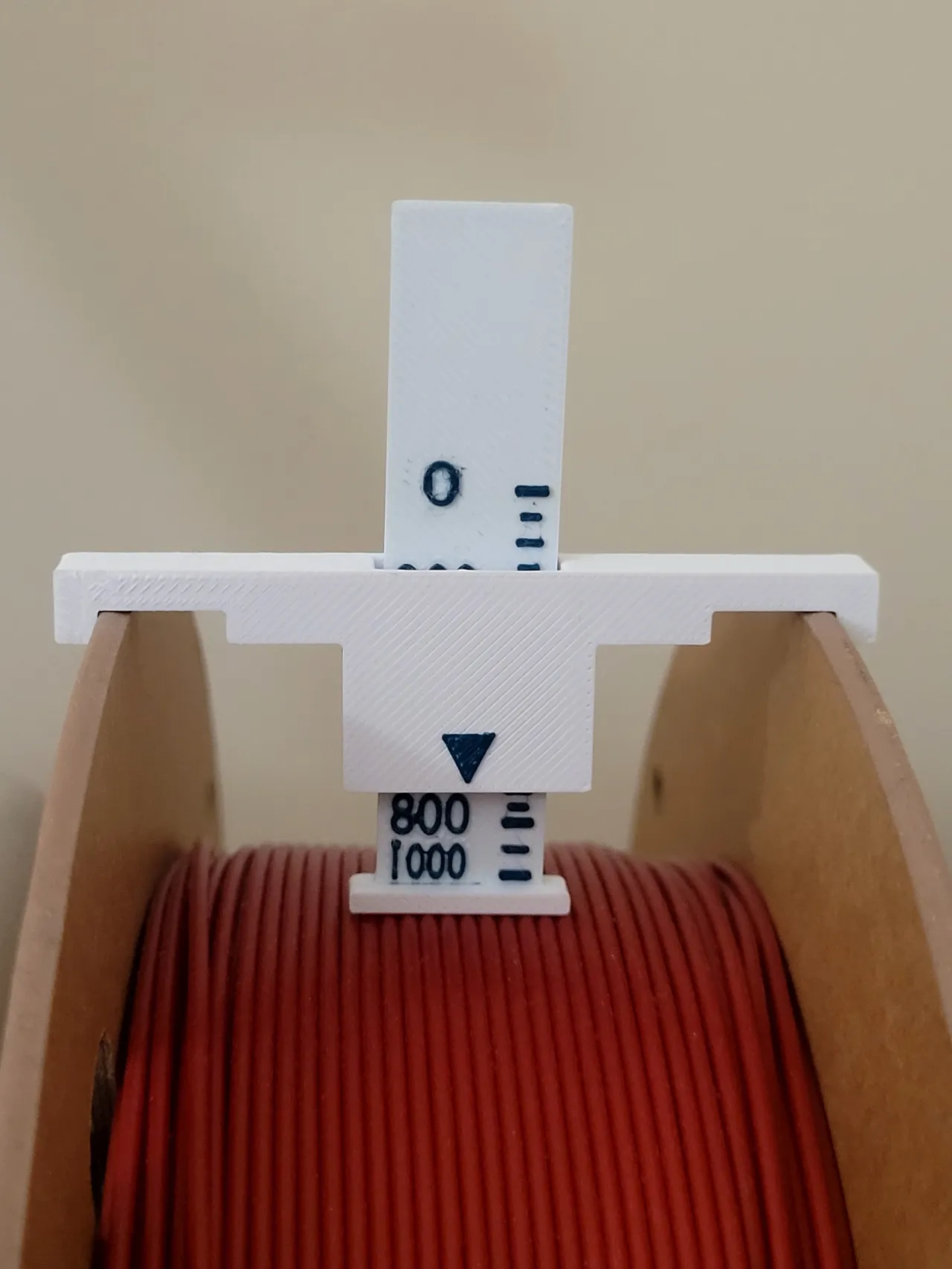 Automatic spool filament meter view 3