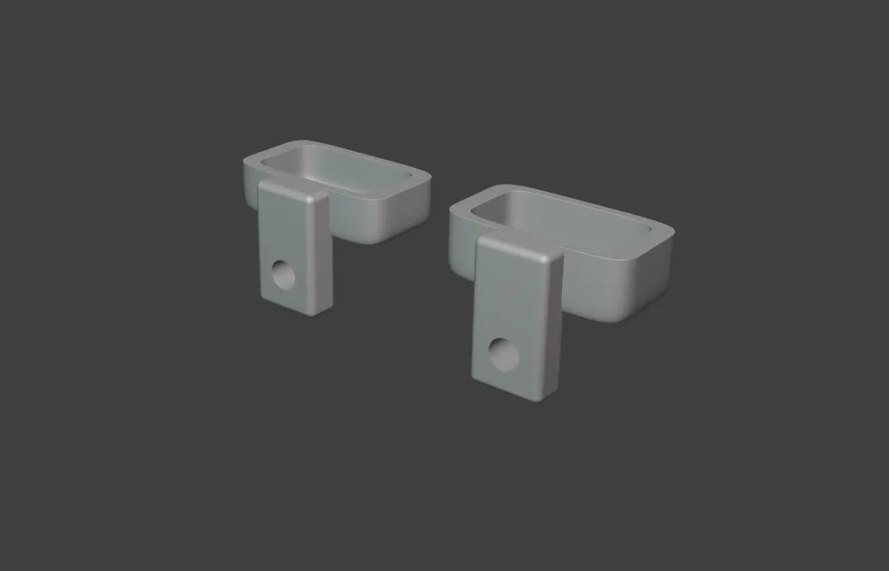 USB Hub Mount for Sim Racing Rig Aluminium Profile - Free 3D Print ...