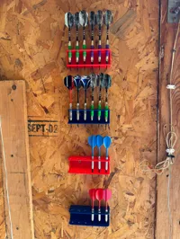 Range-fléchettes mural (6 pièces) — photo 3