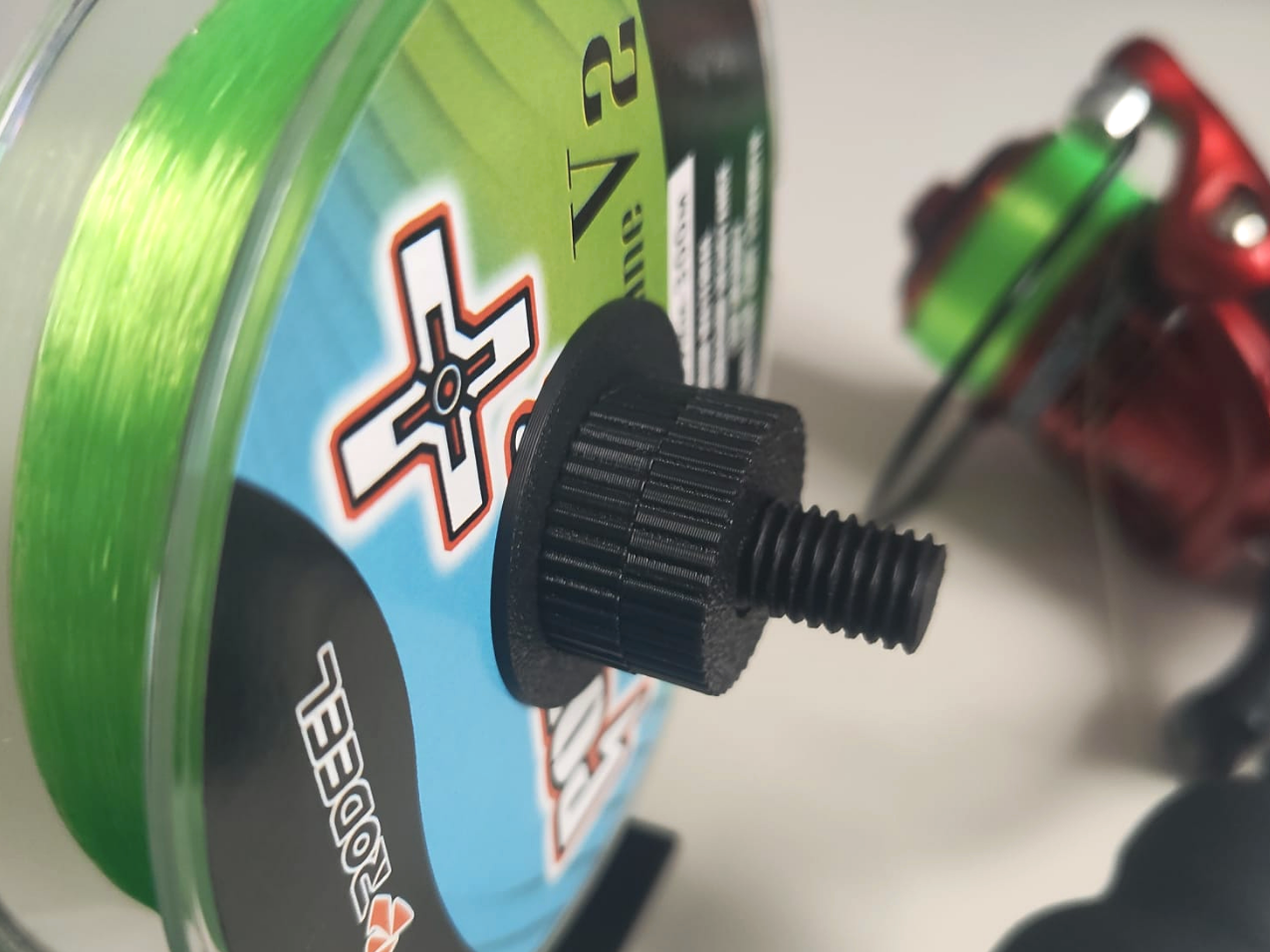 Hands-Free Fishing Line Spool Holder