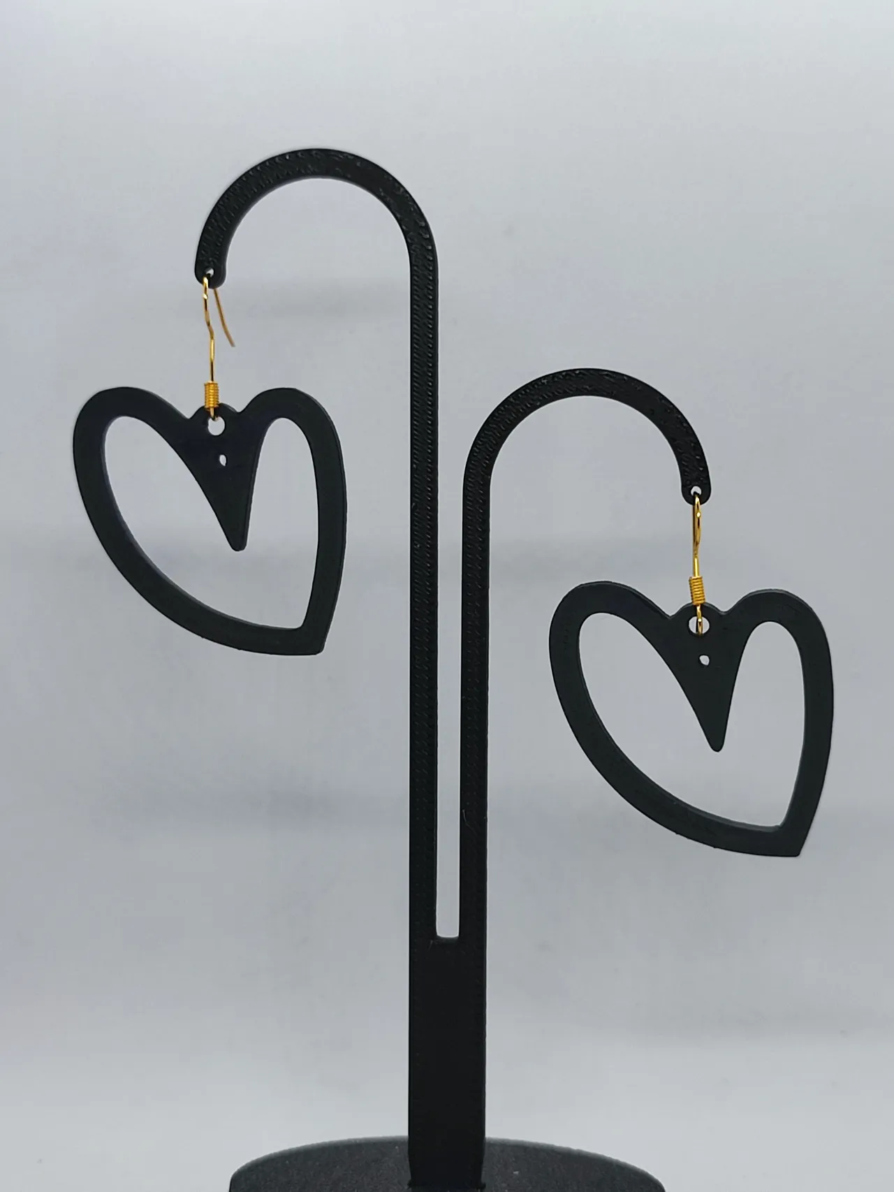 Aretes Amor Abstracto view 3