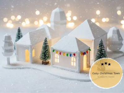 Cozy Christmas Town