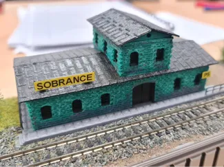 KATO N scale Train Station