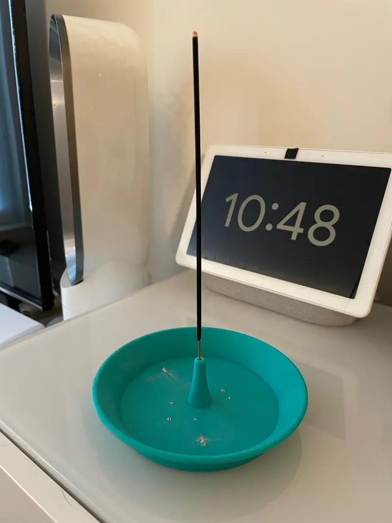 Incense stick holder wider