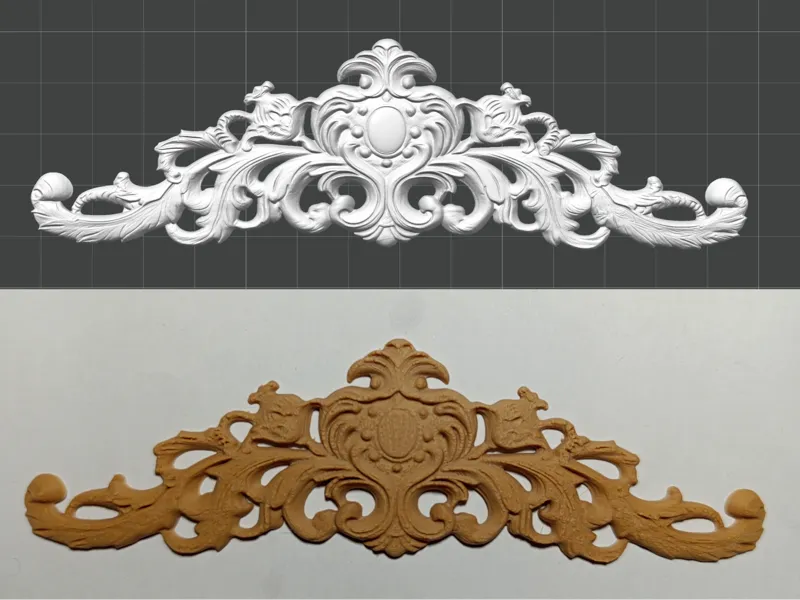 Fregio decorativo