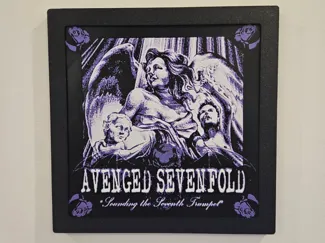Sounding the Seventh Trumpet - A7x album Wall Art