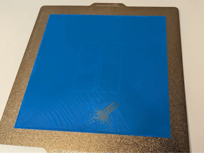 Bambu lab recommended sheet test print
