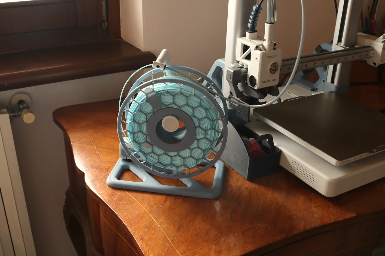 Spool Holder Base (for Bambulab A1 spool arm) view 4