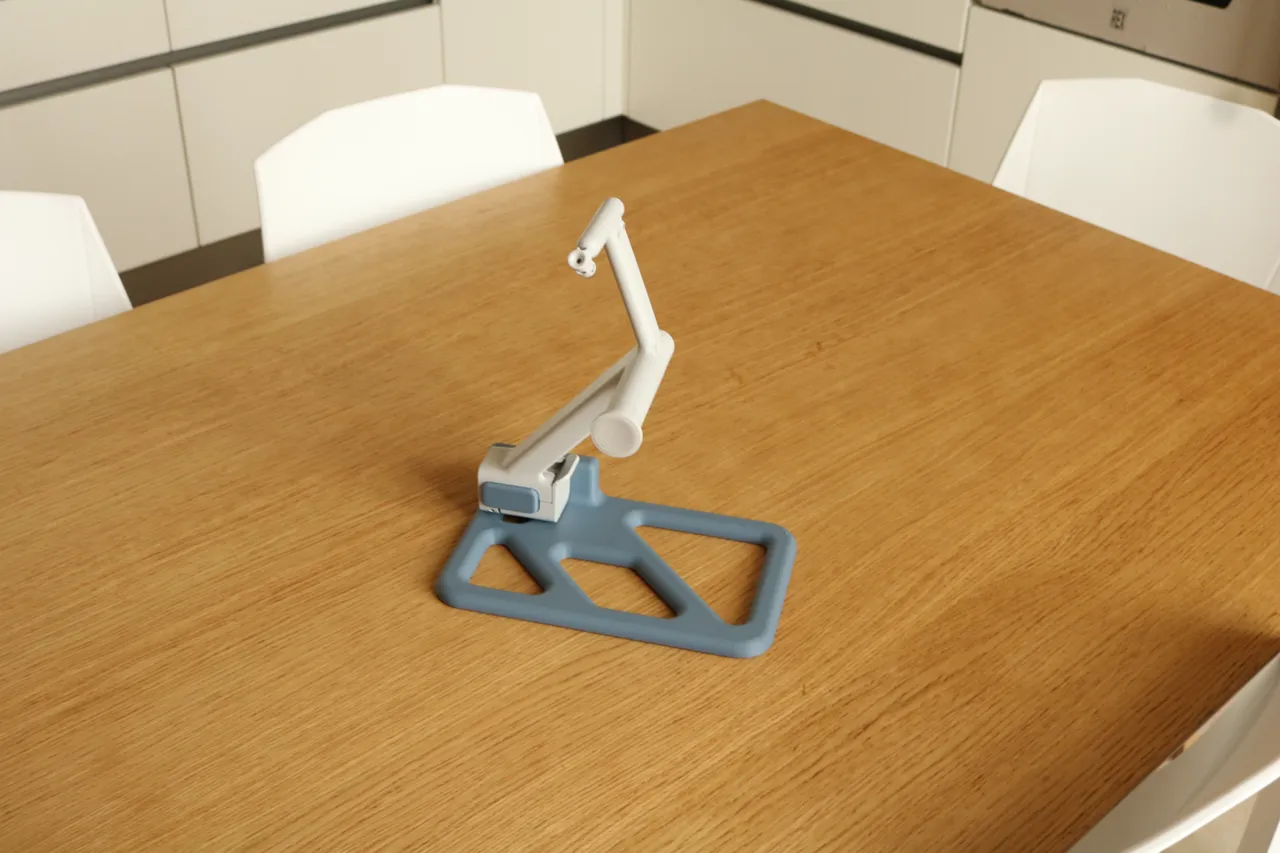 Spool Holder Base (for Bambulab A1 spool arm) view 2