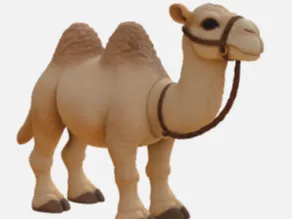 Desert Camel – Realistic 3D Animal Model