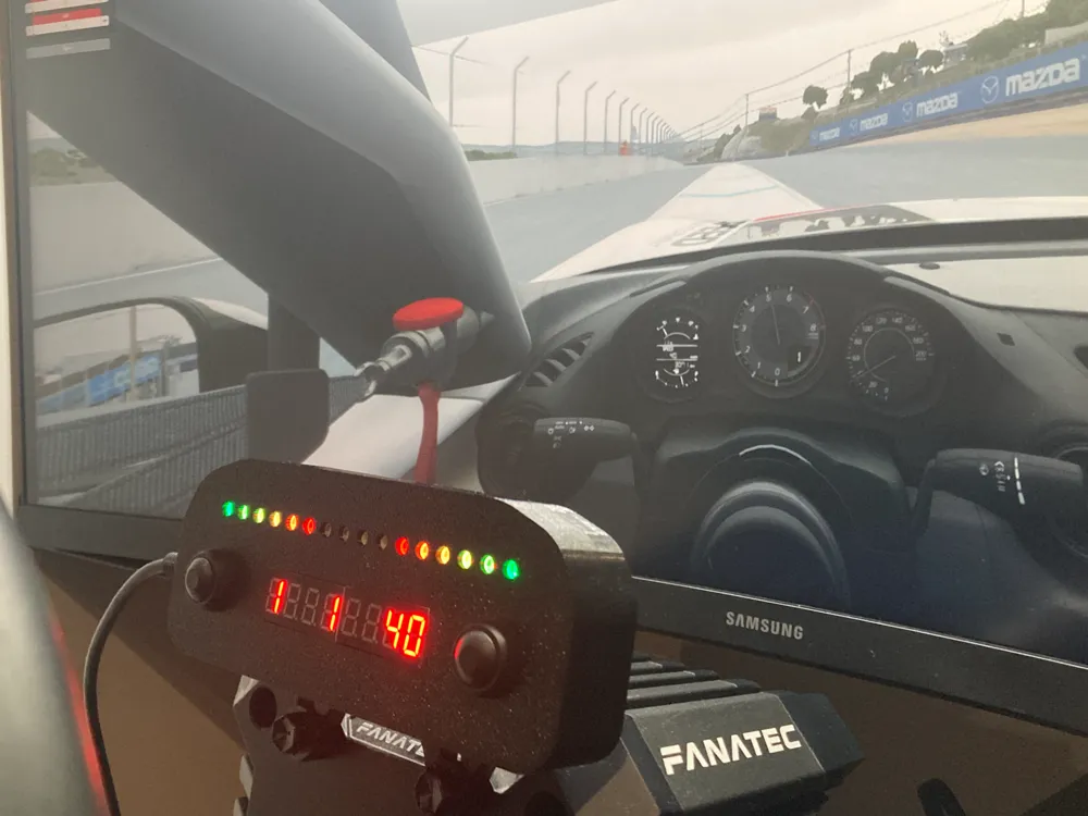 Sim Racing HUD/display for Fanatec CSL DD [SIMHUB] - Free 3D Print ...